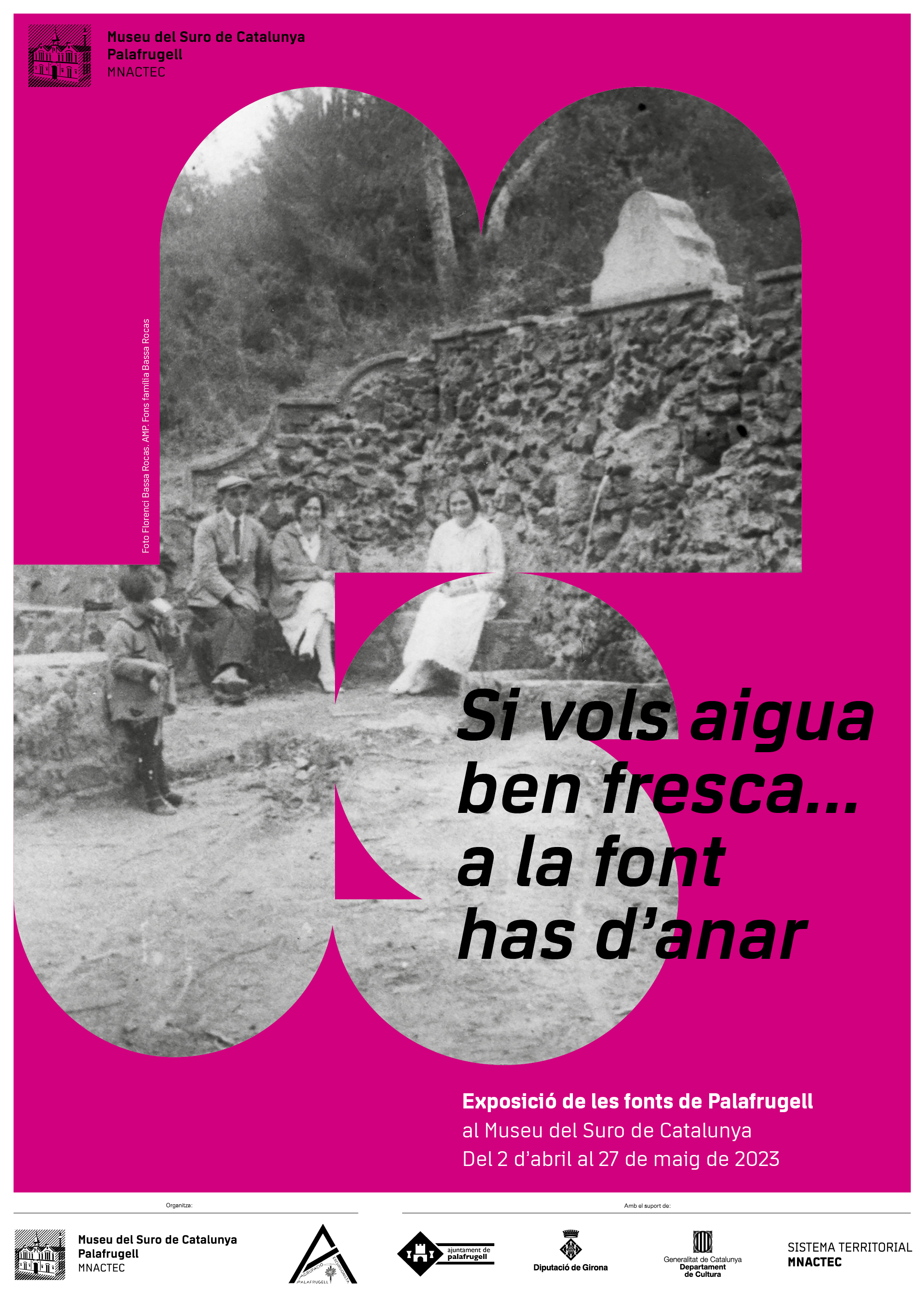 Una exposició al Museu del Suro fa un repàs al passat i el present de les fonts de Palafrugell