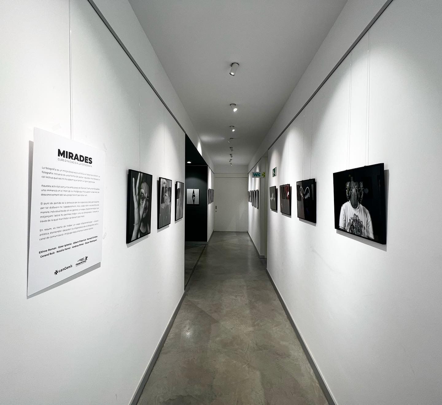 Can Genís exposa les “Mirades” fotogràfiques d’usuaris del Centre Tramuntana