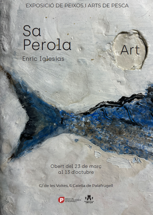 L’artista Enric Iglesias inaugura una exposició de peixos i arts de pesca a Sa Perola a Calella de Palafrugell