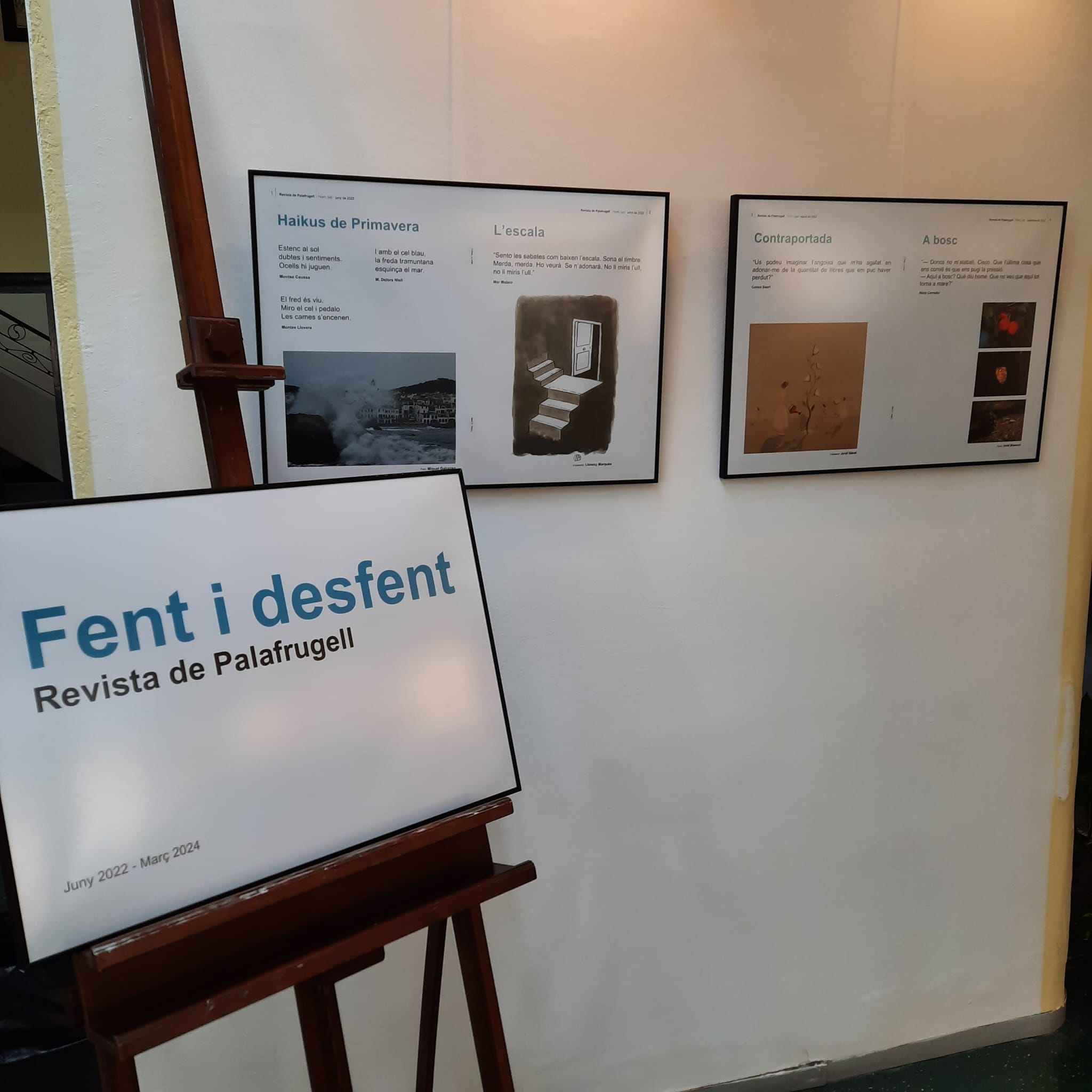 “Fent i desfent”, de secció de la Revista de Palafrugell a exposició