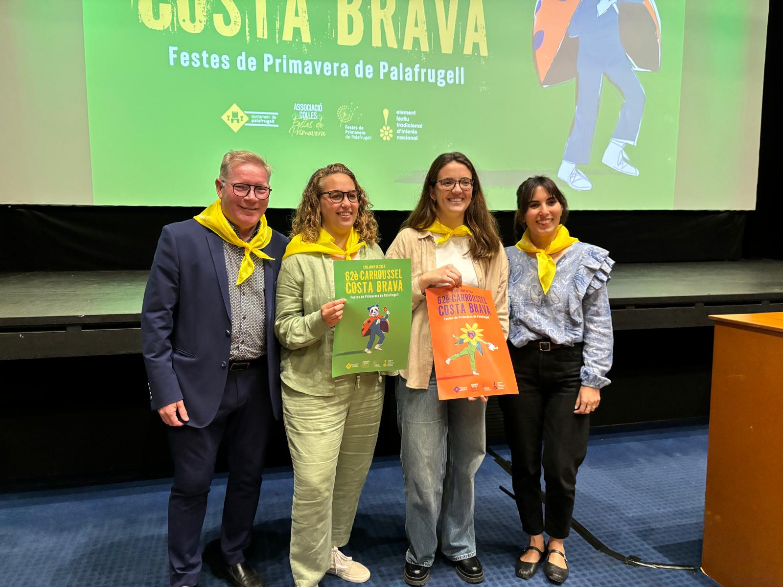 La presentació del cartell i el Pregó donen el tret de sortida a la 62a edició de les Festes de Primavera de Palafrugell i el seu Carroussel Costa Brava, Element Festiu Tradicional d’Interès Nacional