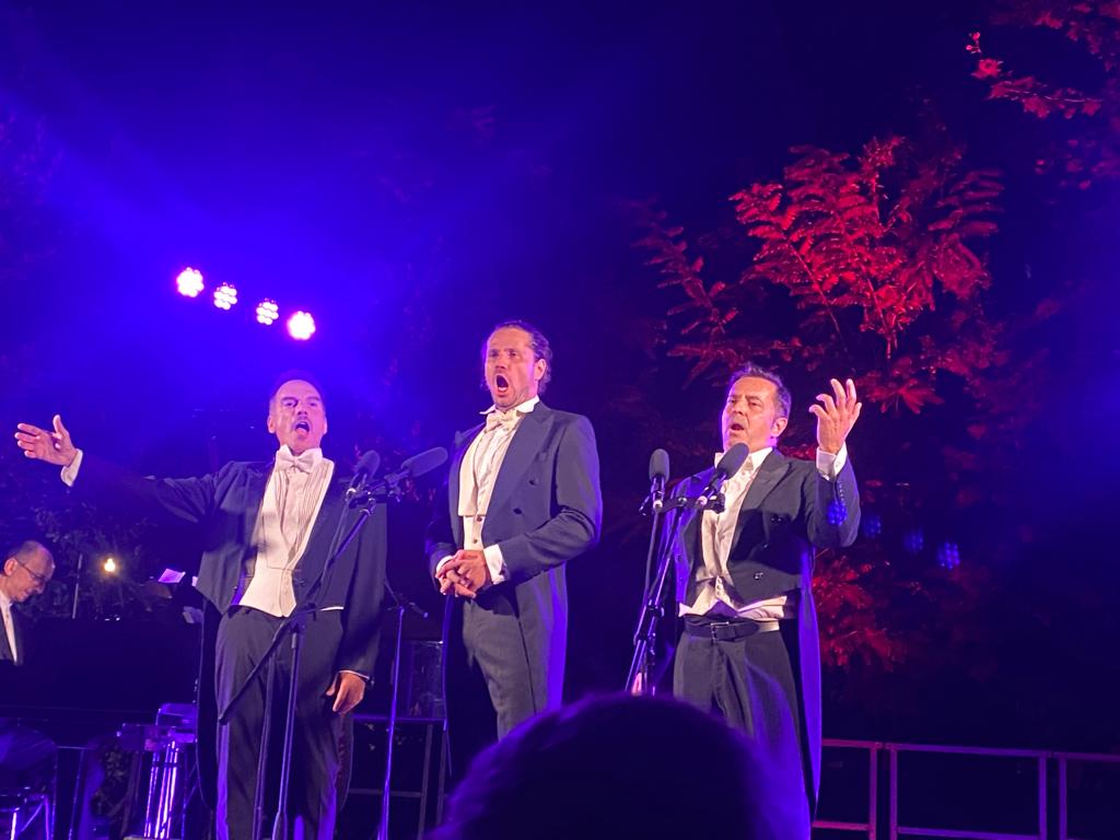 Concert Els Tres Tenors. Recital líric