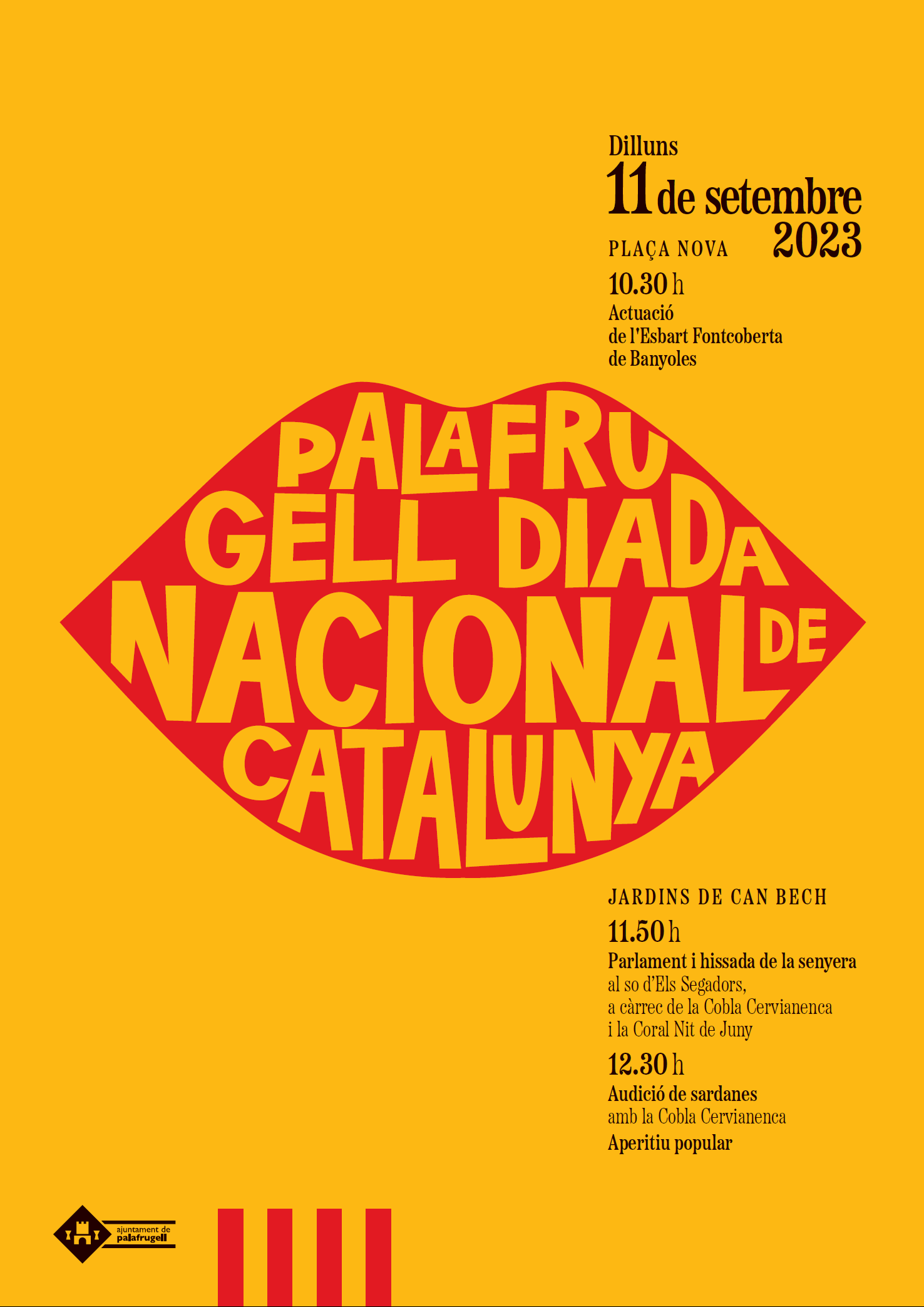 Palafrugell celebrarà la Diada Nacional de Catalunya