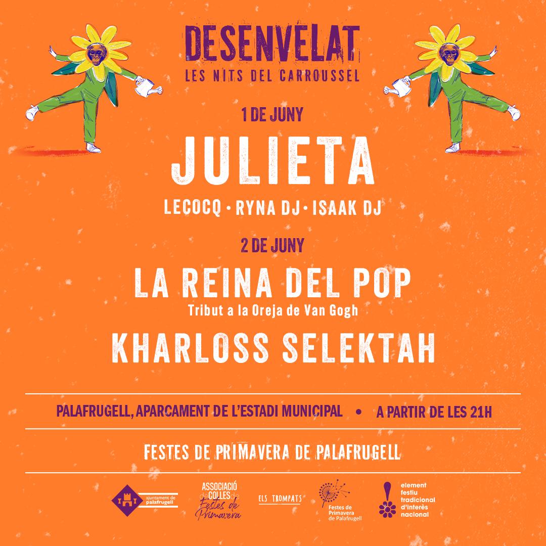 El Desenvelat, la proposta musical per als joves de Festes de Primavera