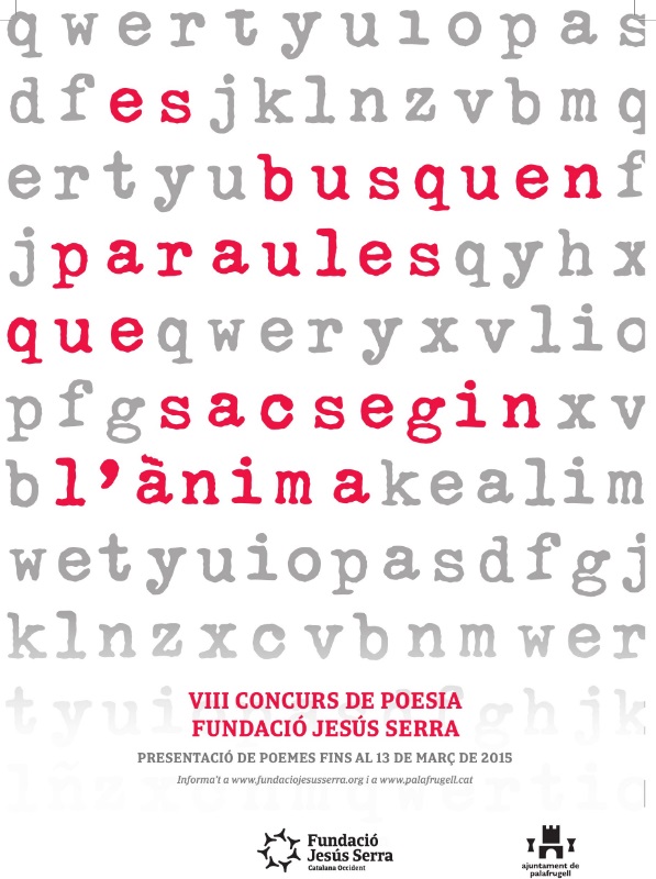 Es convoca la vuitena edició del concurs de poesia Fundació Jesús Serra