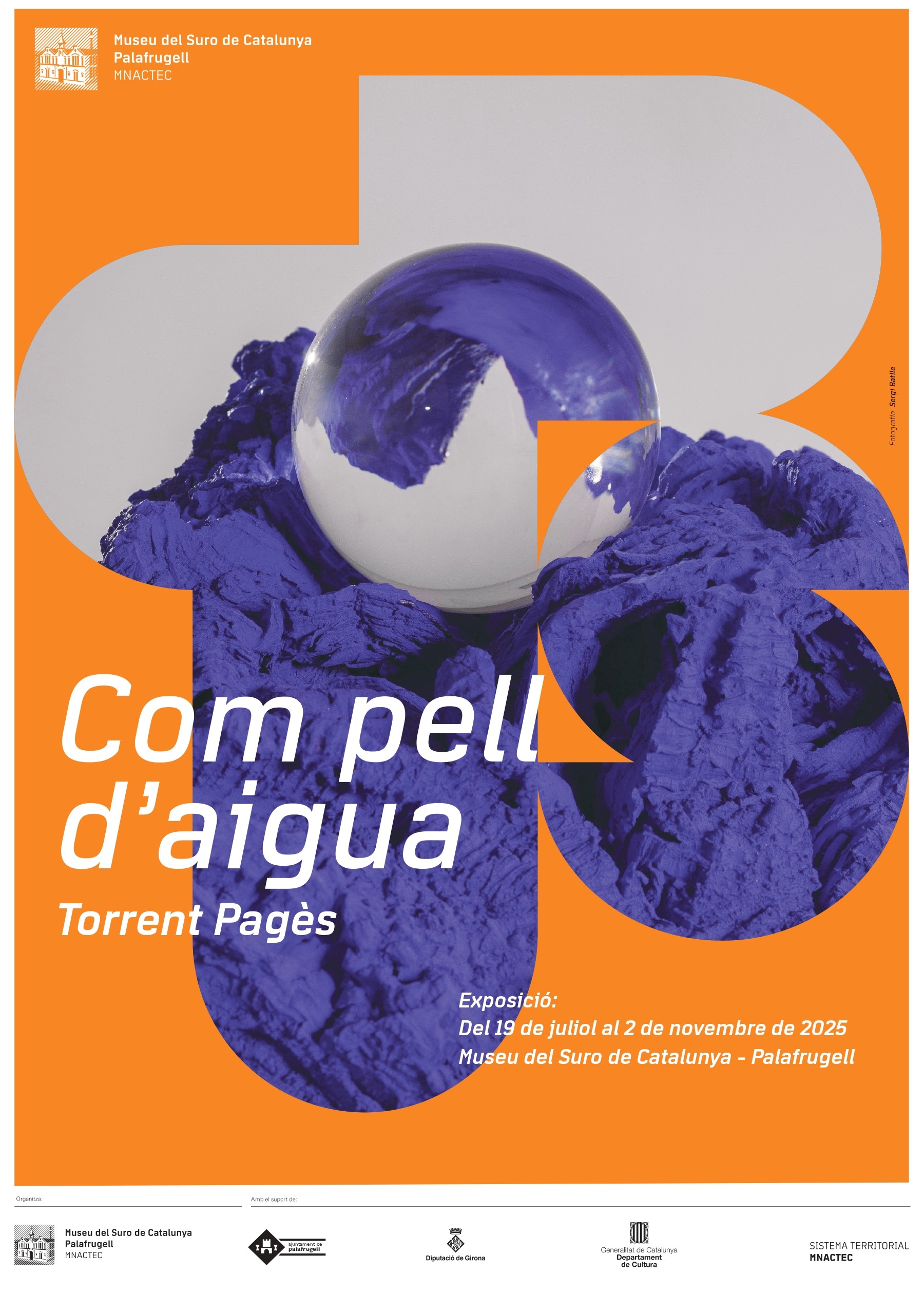 El Museu del Suro de Catalunya presenta l’exposició “Com pell d’aigua” de Torrent Pagès