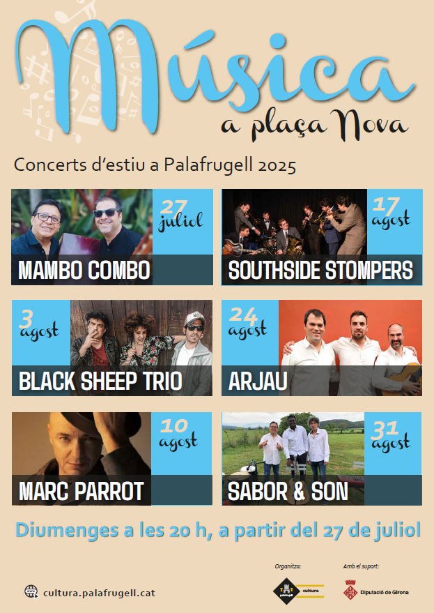 Tornen els diumenges de concerts a plaça Nova