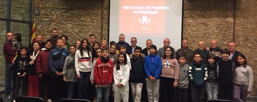 Lliurament de premis del 40è Concurs de Pessebres de Palafrugell